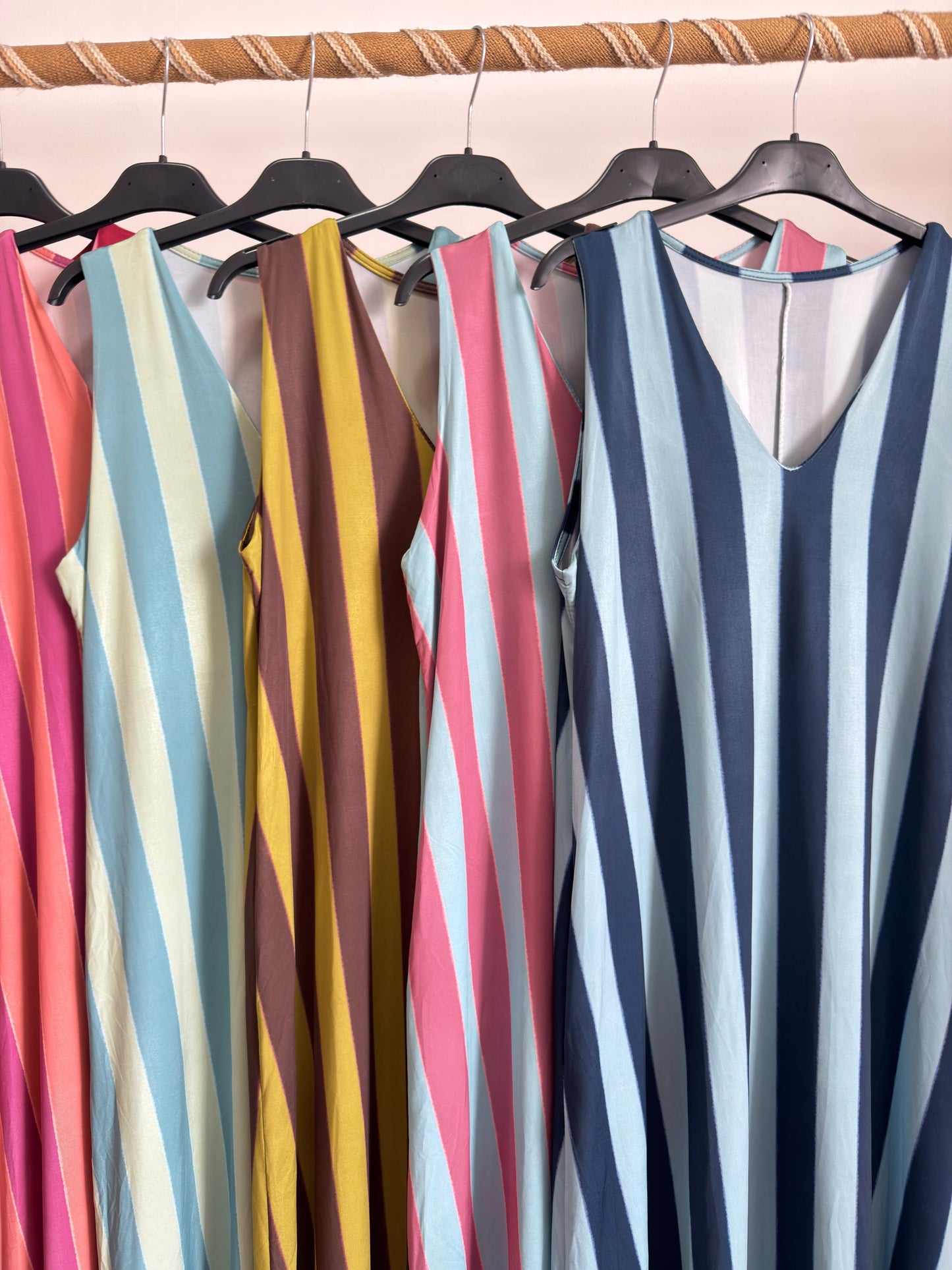 Vestido riscas