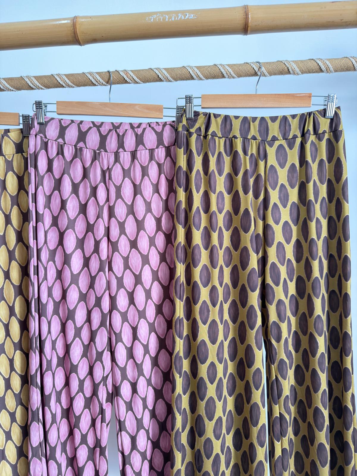 Calças malha fria