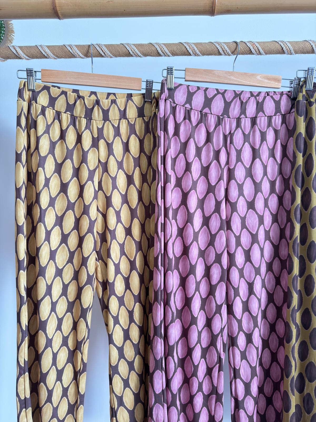 Calças malha fria
