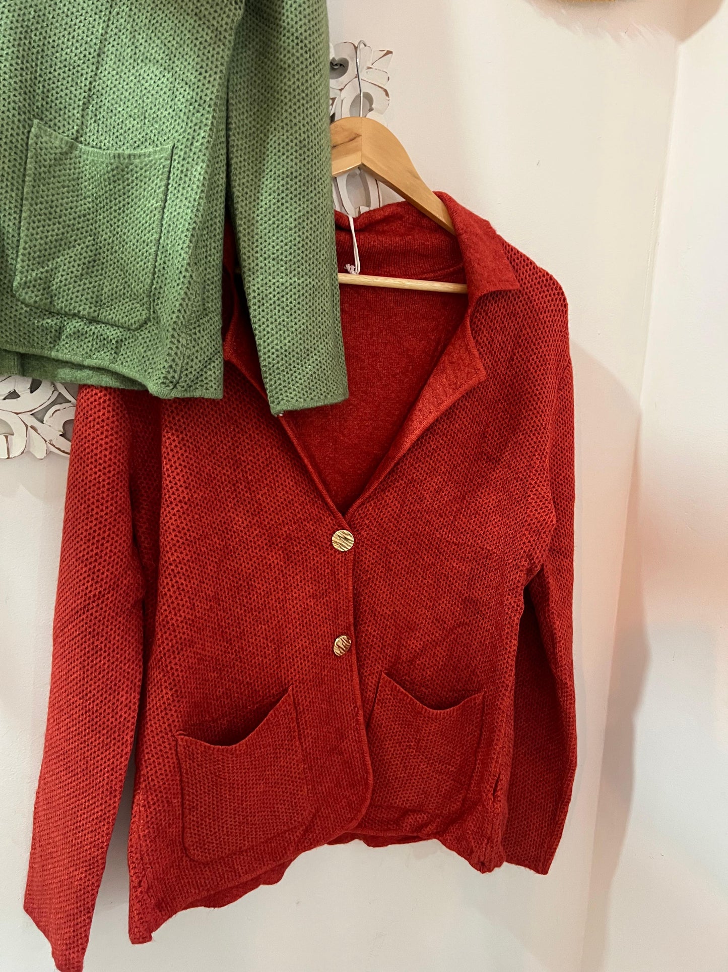 Blazer malha estruturada