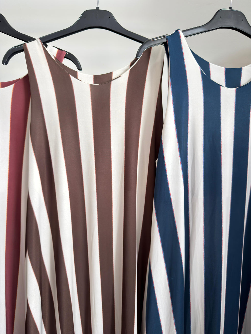 Vestido riscas malha fria