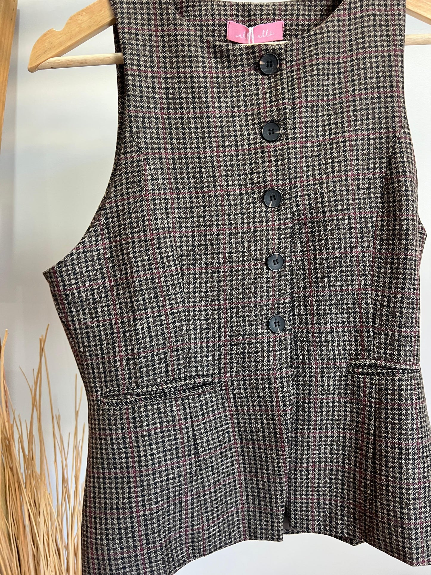 Colete alfaitaria forrado