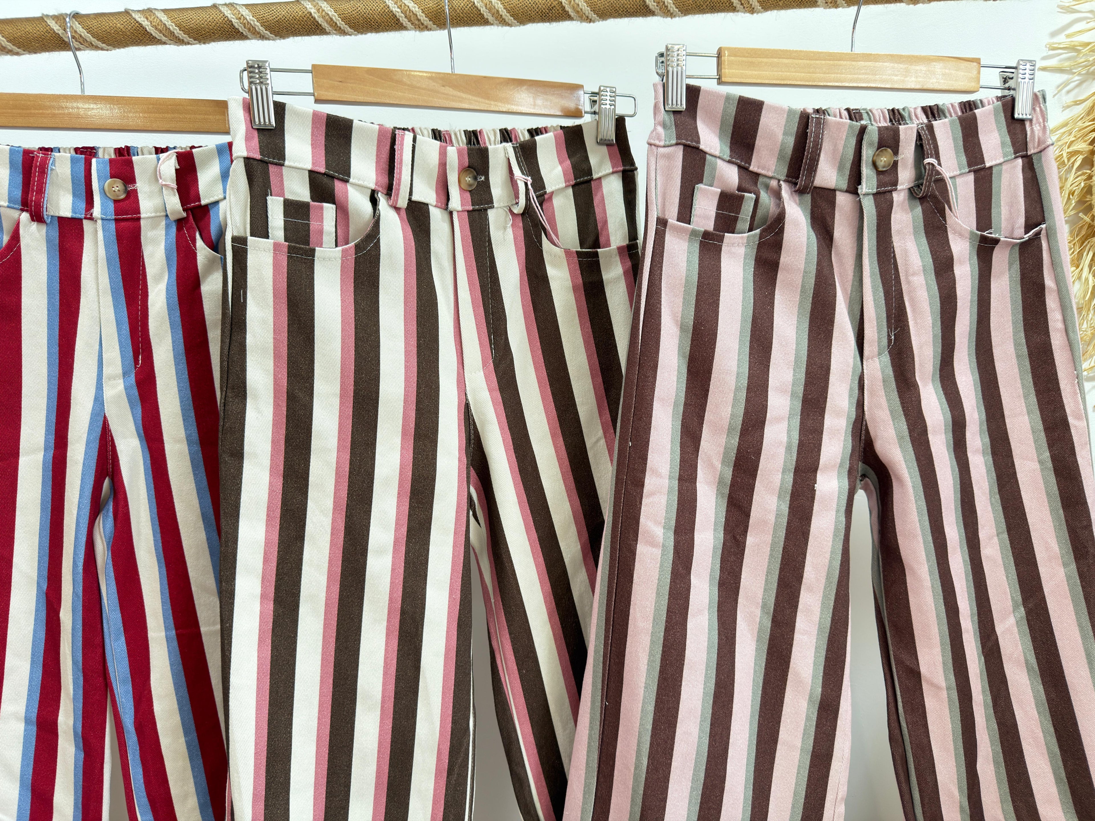 Calças Riscas