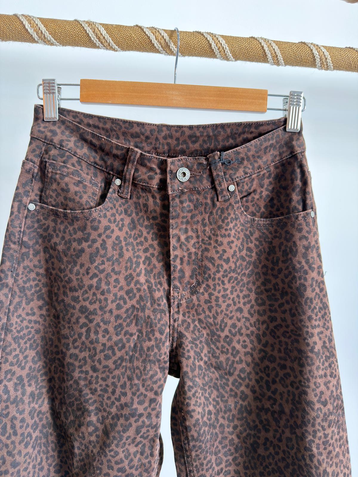 Calças Leopardo