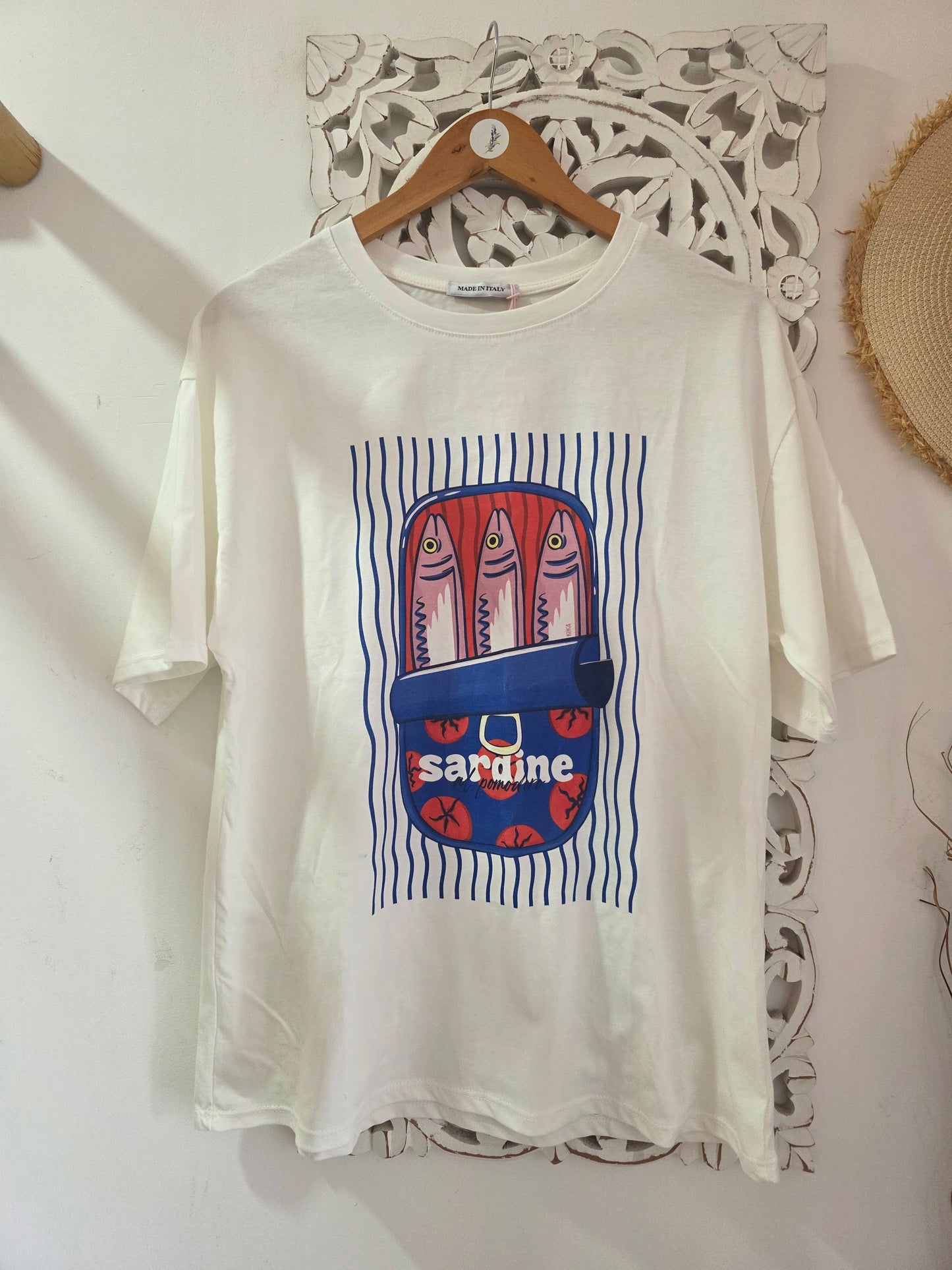 Camiseta sardinas
