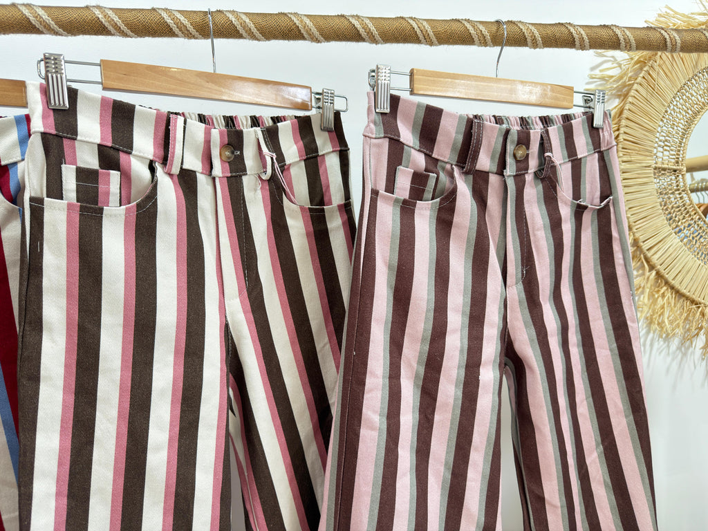 Calças Riscas