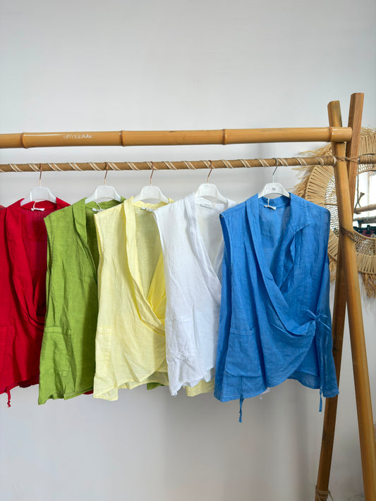 Blusa com atilho