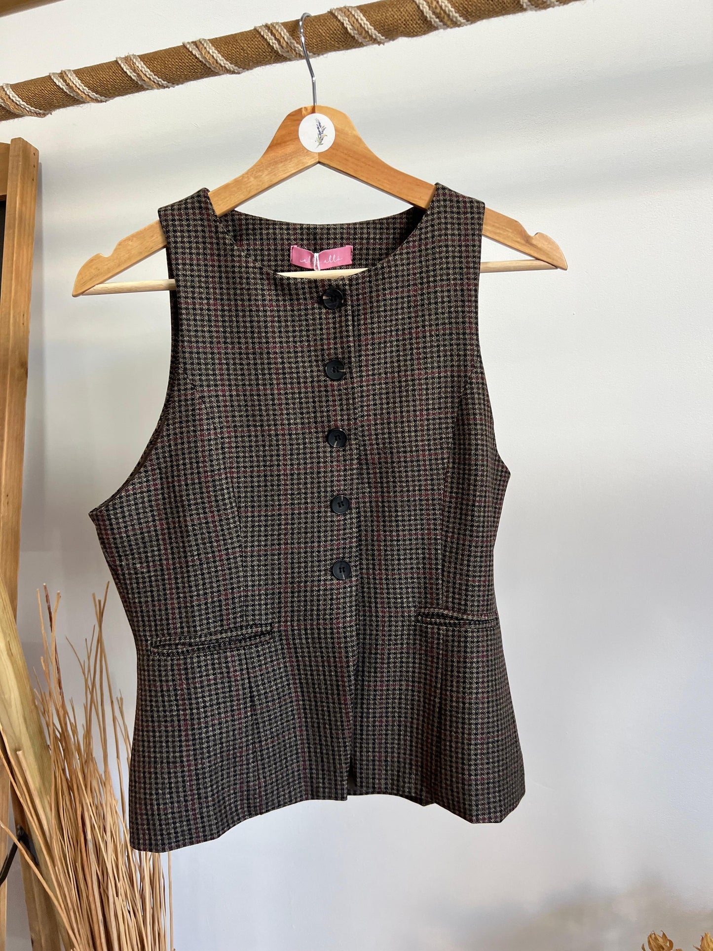 Colete alfaitaria forrado