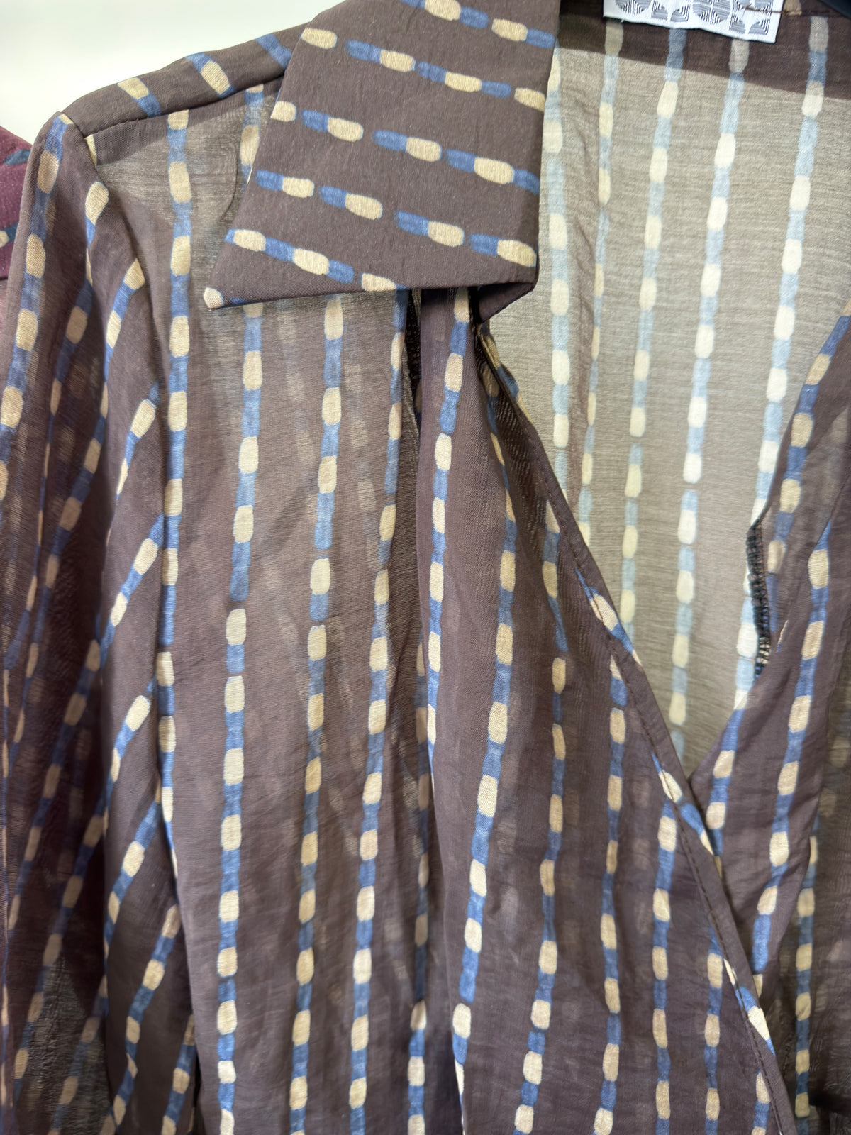 Blusa cruzada
